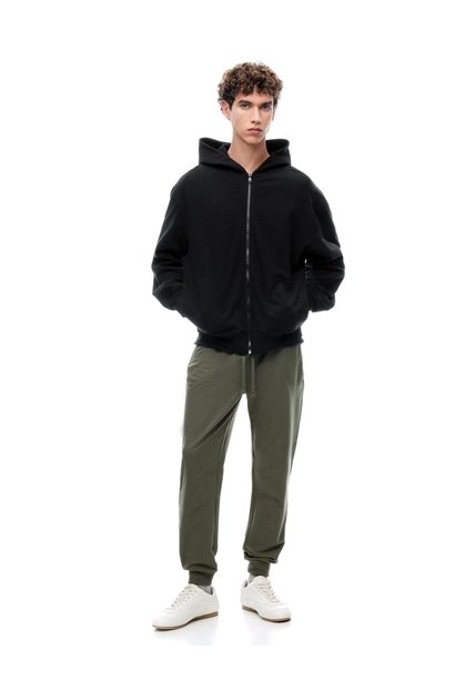 Jogger Tiro Medio Relaxed Café Hombre Cafe