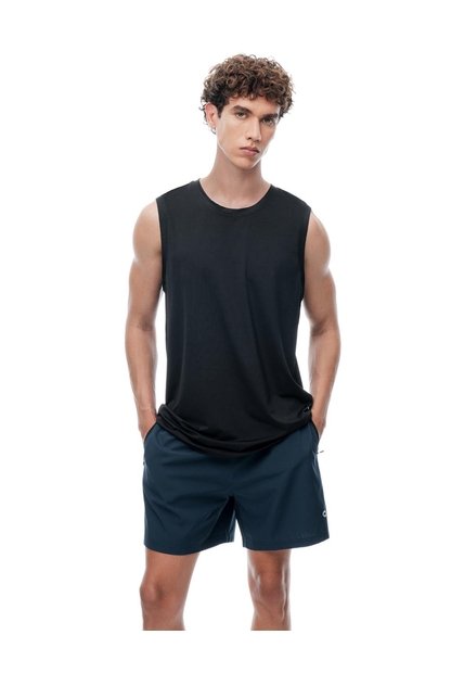 Pantaloneta Deportiva Azul Hombre Azul