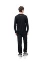 Jogger Secado Rápido Negro Hombre Negro de Gef
