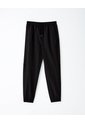 Jogger Secado Rápido Negro Hombre Negro de Gef