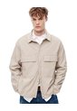 Chaqueta Overshirt Habano Hombre Marron de Gef