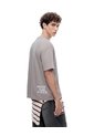 Camiseta Manga Corta Regular Estampado Taupe Hombre Marron Claro de Gef