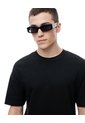 Camiseta Regular Algodón Negra Hombre Negro de Gef