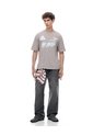 Camiseta Manga Corta Regular Estampado Taupe Hombre Marron Claro de Gef