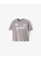 Camiseta Manga Corta Regular Estampado Taupe Hombre Marron Claro de Gef