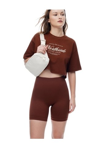 Biker Deportivo Seamless Café Mujer Cafe Gef