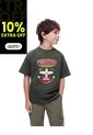 Camiseta Manga Corta Regular Algodón Verde Niño Verde de Gef
