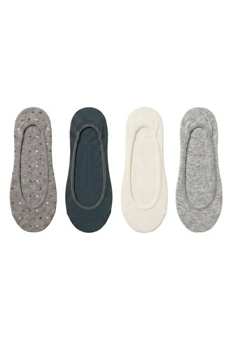 4 Pares De Medias Baletas Surtido Mujer Gef