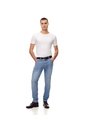 Jean Skinny índigo Claro Hombre Azul Oscuro de Gef
