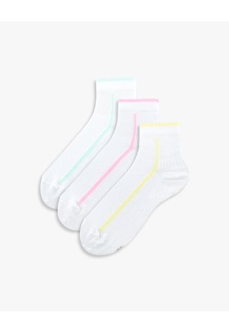 Medias Mujer Tobillera Pack X3 Surtido Gef