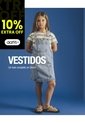 Overol Corto Denim índigo Medio Niña Azul Oscuro de Gef