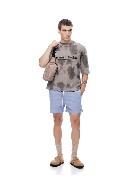 Pantaloneta De Baño Regular Azul Hombre Azul