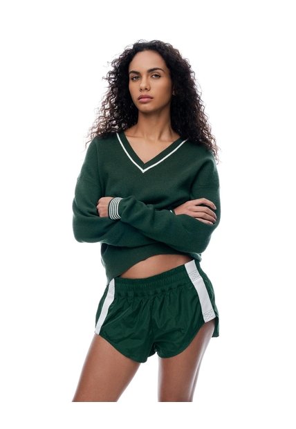 Short Deportivo Liviano Verde Mujer Verde