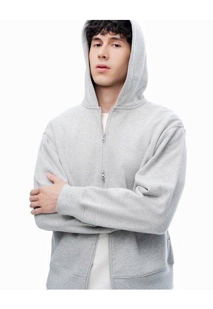 Buzo Regular Gris Hombre Gris