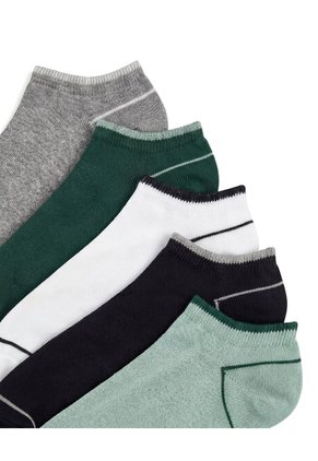 5 Pares De Medias Tobilleras Surtido Mujer