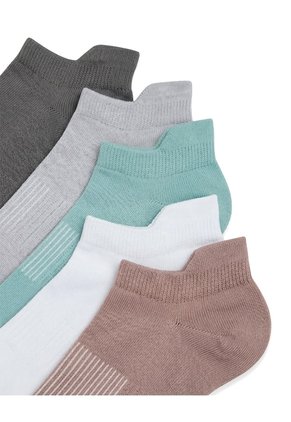 5 Pares De Medias Tobilleras Surtido Mujer