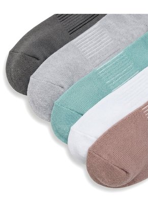 5 Pares De Medias Tobilleras Surtido Mujer