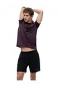 Pantaloneta Deportiva Negro Hombre Negro de Gef