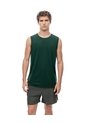 Camisilla Deportiva Antibacterial Verde Hombre Verde de Gef