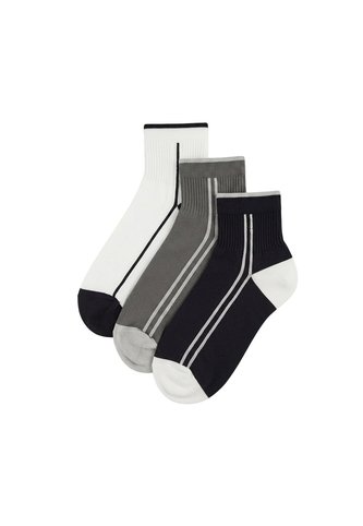 3 Pares De Medias Cortas Surtido Hombre Gef