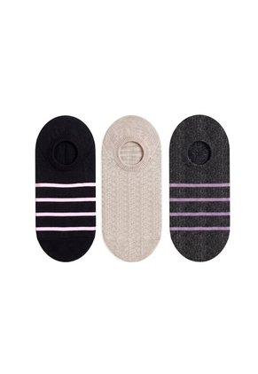 3 Pares De Medias Baletas Surtido Mujer