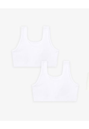 Top Niña Seamless X2unds Blanco Blanco