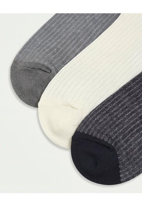 3 Pares De Medias Cortas Surtido Mujer