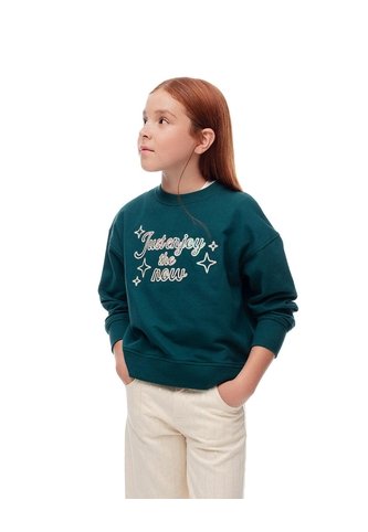 Buzo Regular Algodón Verde Niña Verde Gef