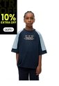 Camiseta Regular Estampada Niño Azul de Gef