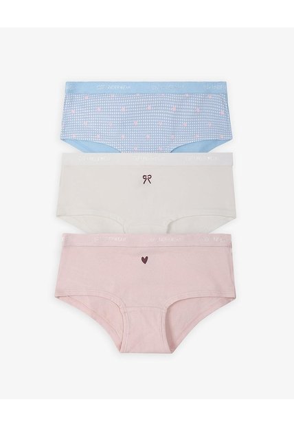 Panty Niña Algodón X3unds Surtido Multicolor