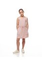 Vestido Corto Rosado Niña Rosa de Gef