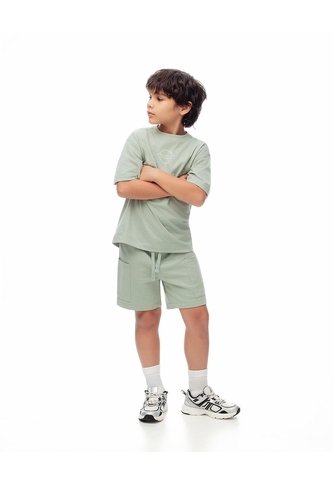 Conjunto Camiseta + Bermuda Verde Niño Verde Gef