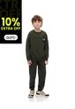 Jogger Regular Verde Niño Verde de Gef