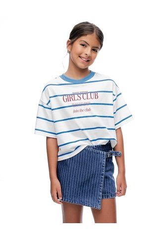 Falda Corto Tiro Medio índigo Niña Azul Oscuro Gef