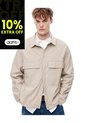 Chaqueta Overshirt Habano Hombre Marron de Gef