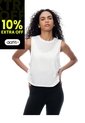Camiseta Regular Blanca Mujer Blanco de Gef