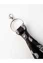 Llavero Charm Pañoleta Negro Mujer de Gef