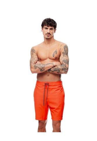 Pantaloneta De Baño Naranja Hombre Naranja Gef