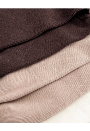 3 Pares De Medias Largas Surtido Mujer