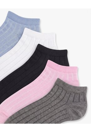5 Pares De Medias Tobilleras Surtido Mujer