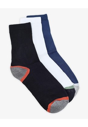 Medias Hombre Largas Pack X3 Surtido