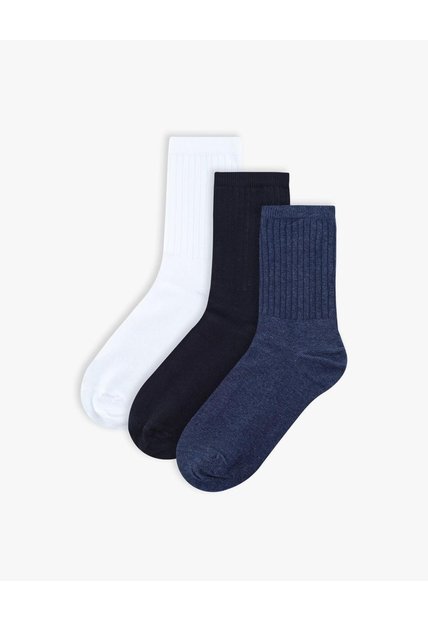 Medias Hombre Largas Pack X3 Surtido