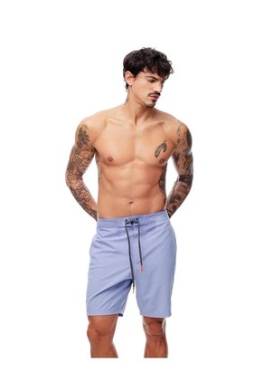 Pantaloneta De Baño Lila Hombre Lila