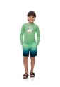 Short Pantaloneta Azul Estampado Niño Azul de Gef