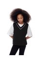 Chaleco Oversize Tejido Negro Niña Negro de Gef