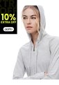 Chaqueta Slim Algodón Gris Mujer Gris de Gef