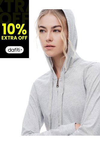 Chaqueta Slim Algodón Gris Mujer Gris Gef