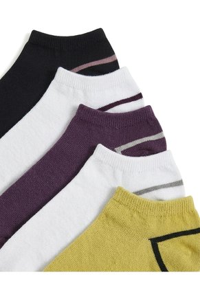 5 Pares De Medias Tobilleras Surtido Hombre