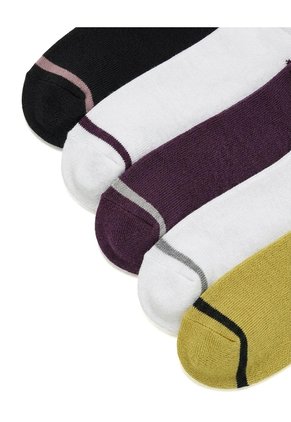 5 Pares De Medias Tobilleras Surtido Hombre