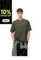 Camiseta Regular Algodón Verde Hombre Verde de Gef